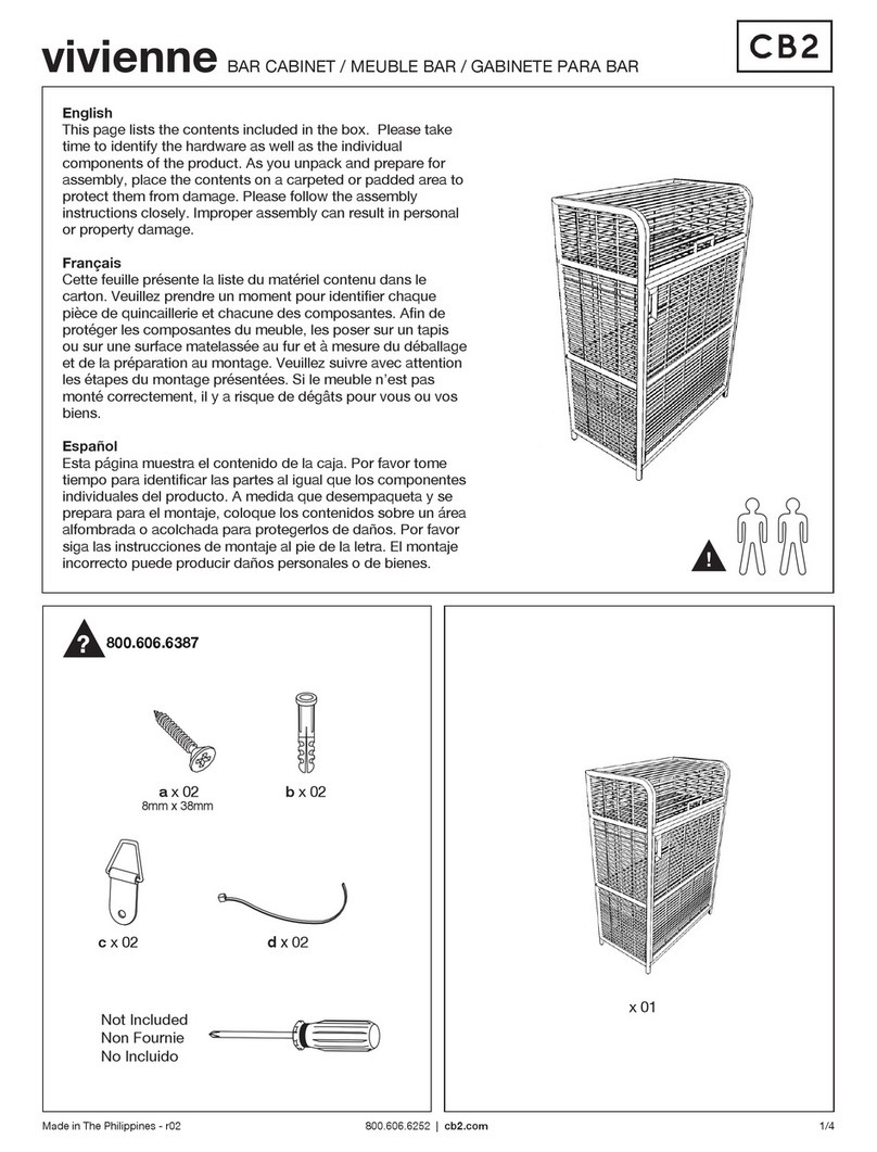 CB2 VIVIENNE User manual
