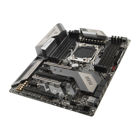 MSI X299 TOMAHAWK user manual