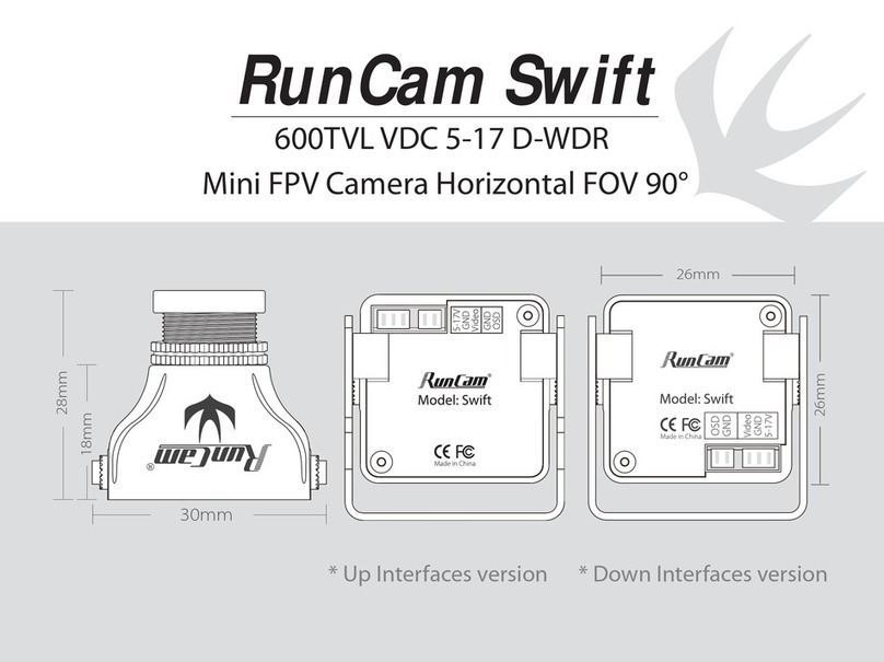 RunCam Swift User manual