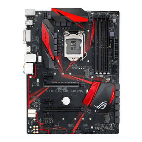 Asus STRIX B250H GAMING User manual