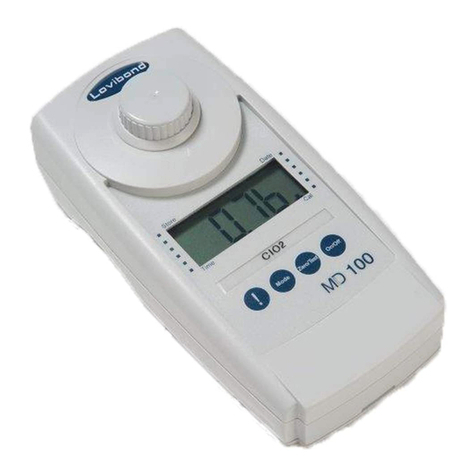 Lovibond Photometer-System MD100 User manual