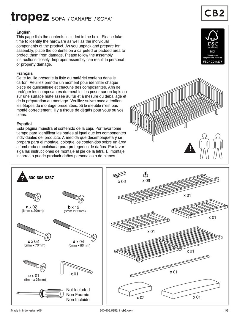 CB2 TROPEZ User manual