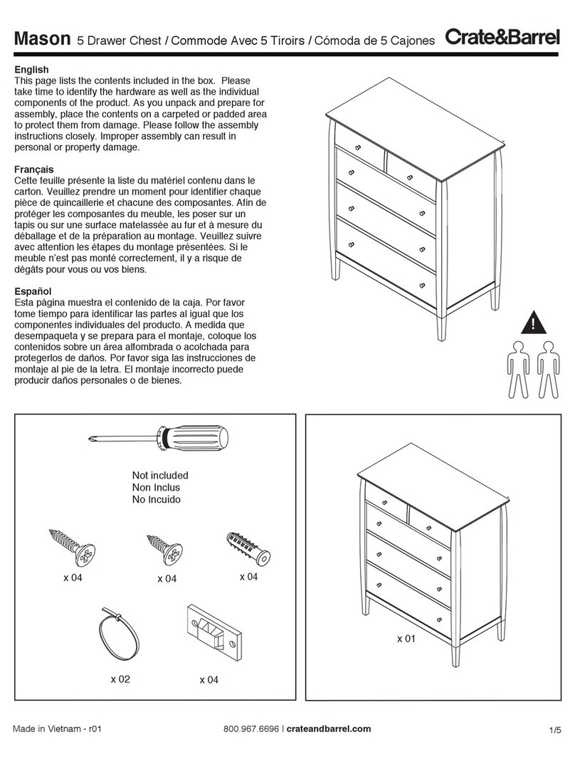 Crate&Barrel Mason manual