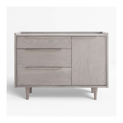 Crate&Barrel Tate User manual