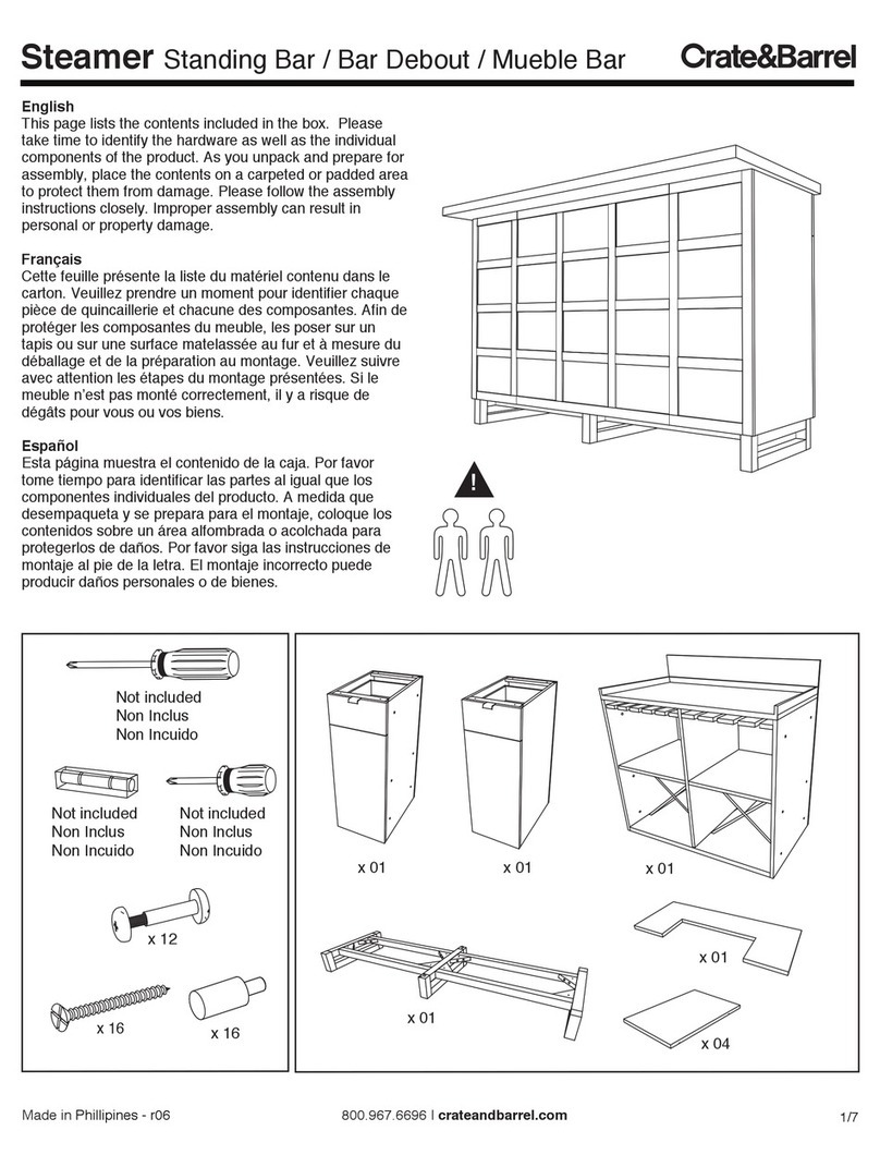 Crate&Barrel Steamer User manual