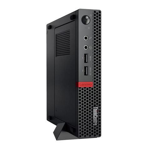 Lenovo ThinkCentre M910x Owner's manual