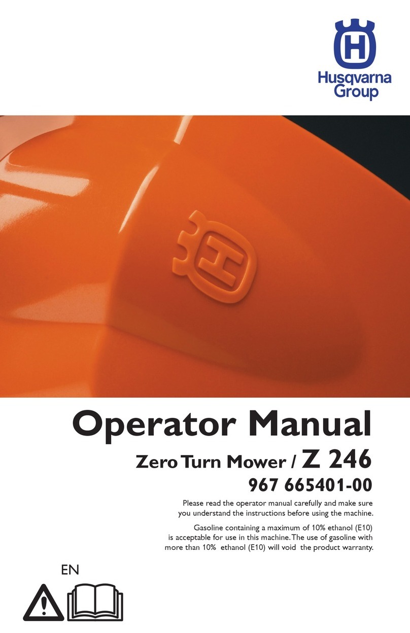 Husqvarna Z 246 Operator's manual