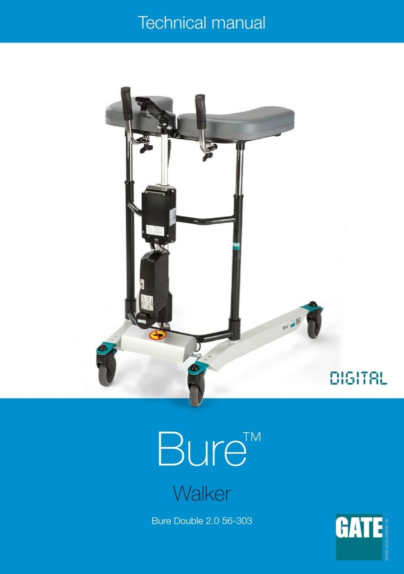 Gate Bure Double 2.0 56-303 User manual