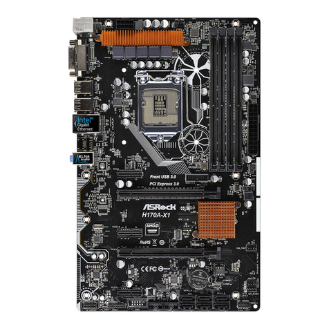ASROCK Super Alloy H170A-X1 user manual