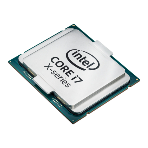 Intel core i7 X series User manual Intel core i7 X series User manual
