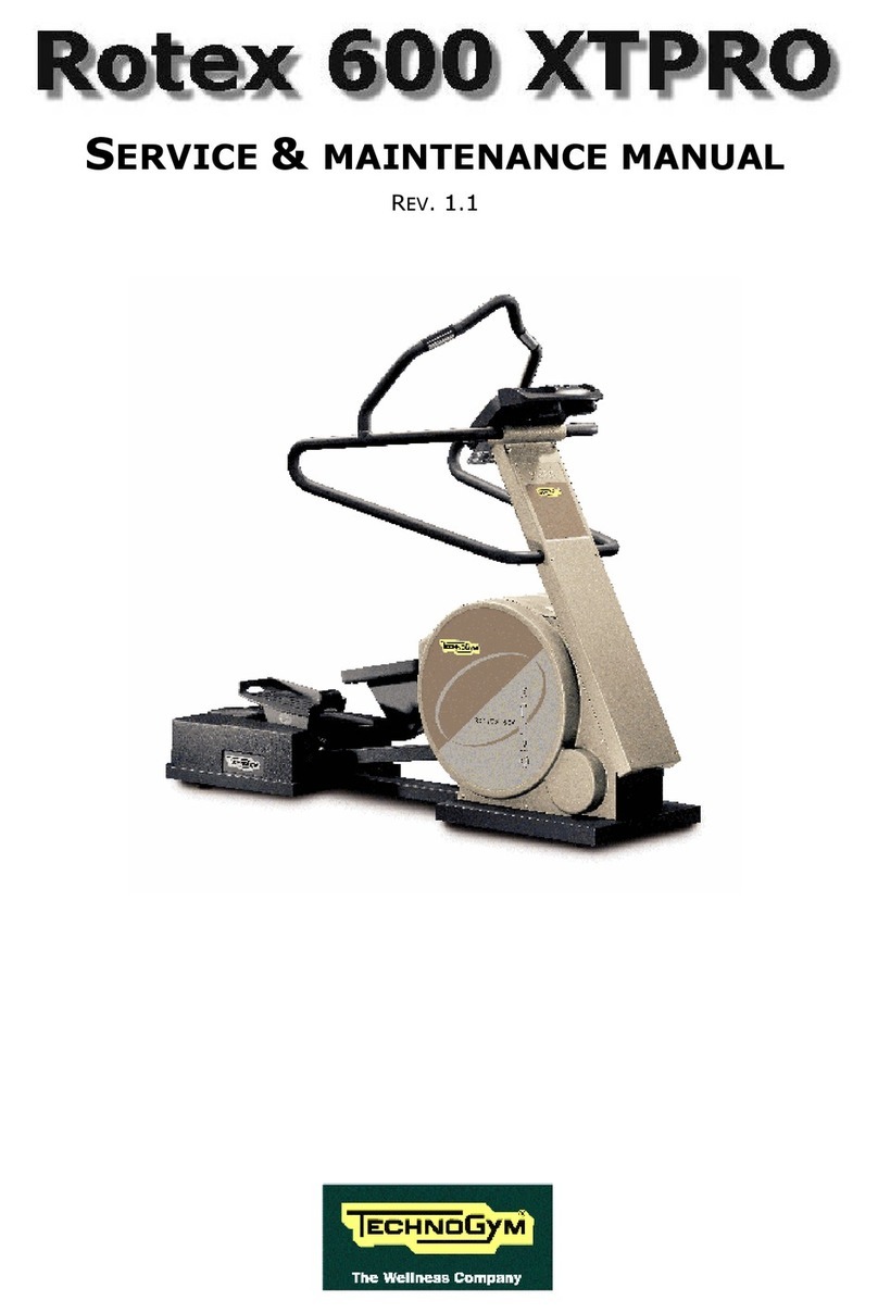 Technogym Rotex 600 XTPRO User manual