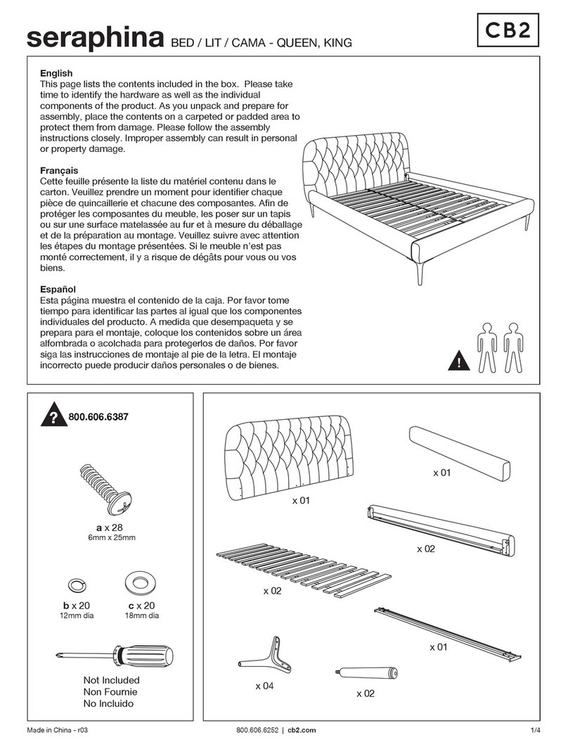 CB2 SERAPHINA User manual