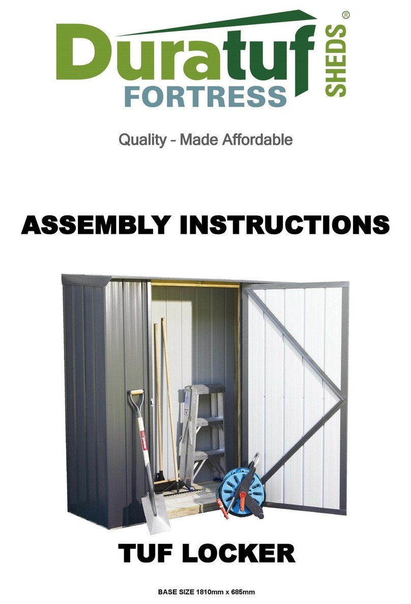 Duratuf TUF LOCKER User manual Duratuf TUF LOCKER User manual