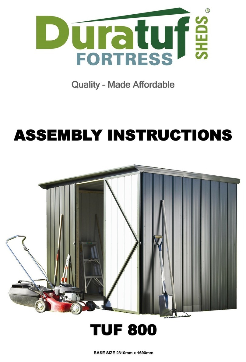 Duratuf TUF 800 Assembly instructions