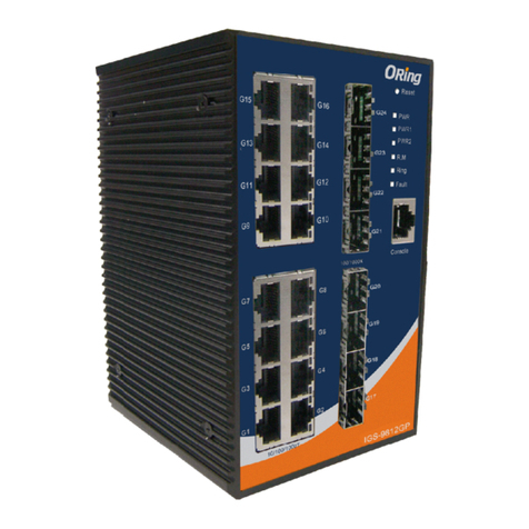 ORiNG IGS-9168GP series User manual
