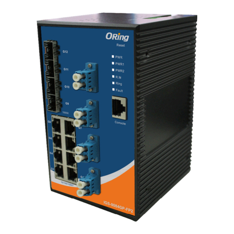 ORiNG IGS-9084GP-FB2-SS user manual