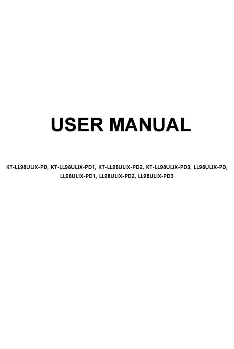 Kortek KT-LL98ULIX-PD user manual