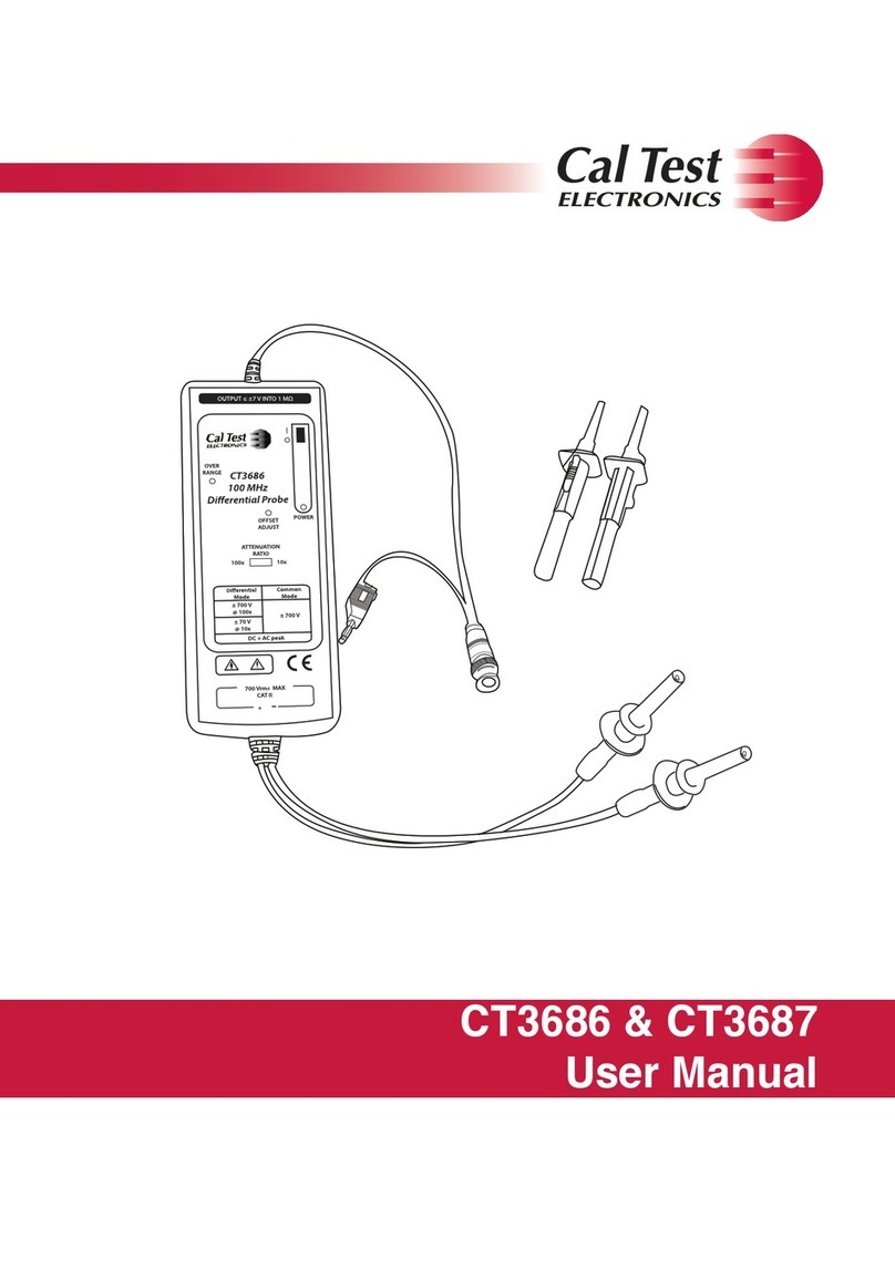Caltest CT3686 user manual