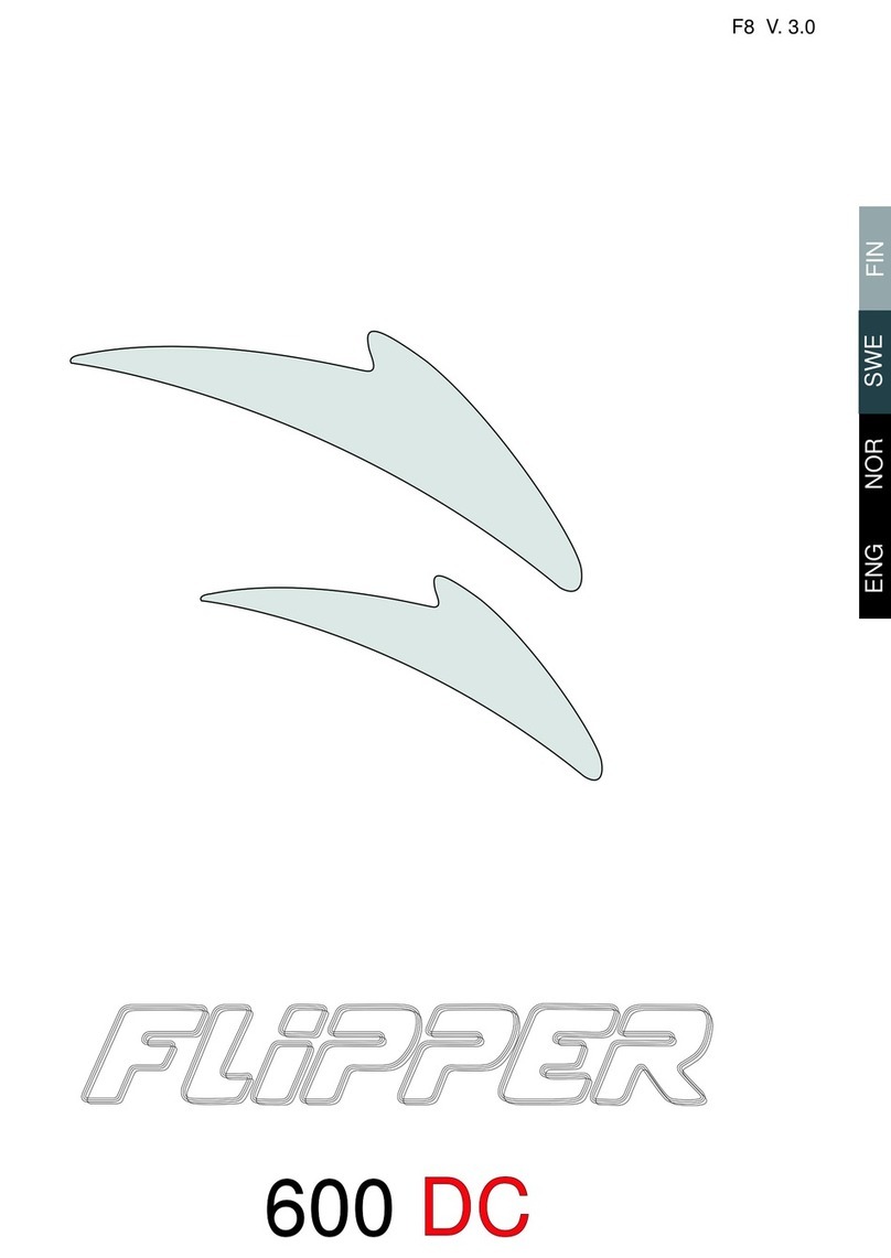 Flipper 600 DC owner's manual