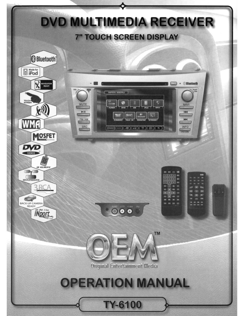 OEM TY-6100 Operation manual