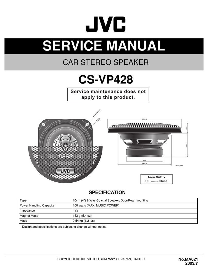 JVC CS-VP428 User manual