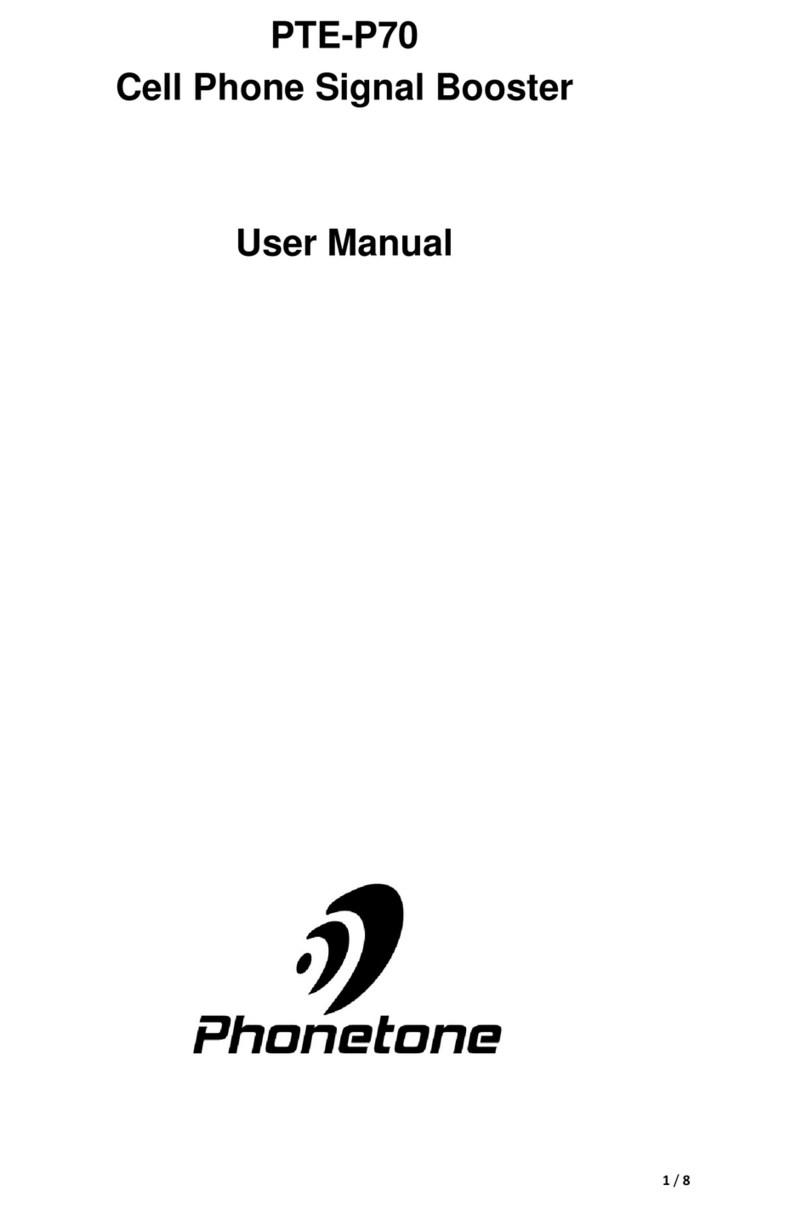 Phonetone PTE-P70 user manual