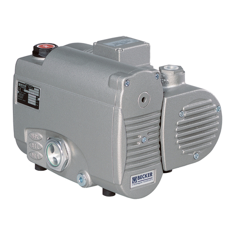 Becker U 4.20 operating instructions