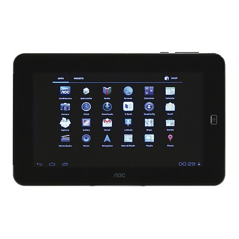 AOC MW0710 user manual