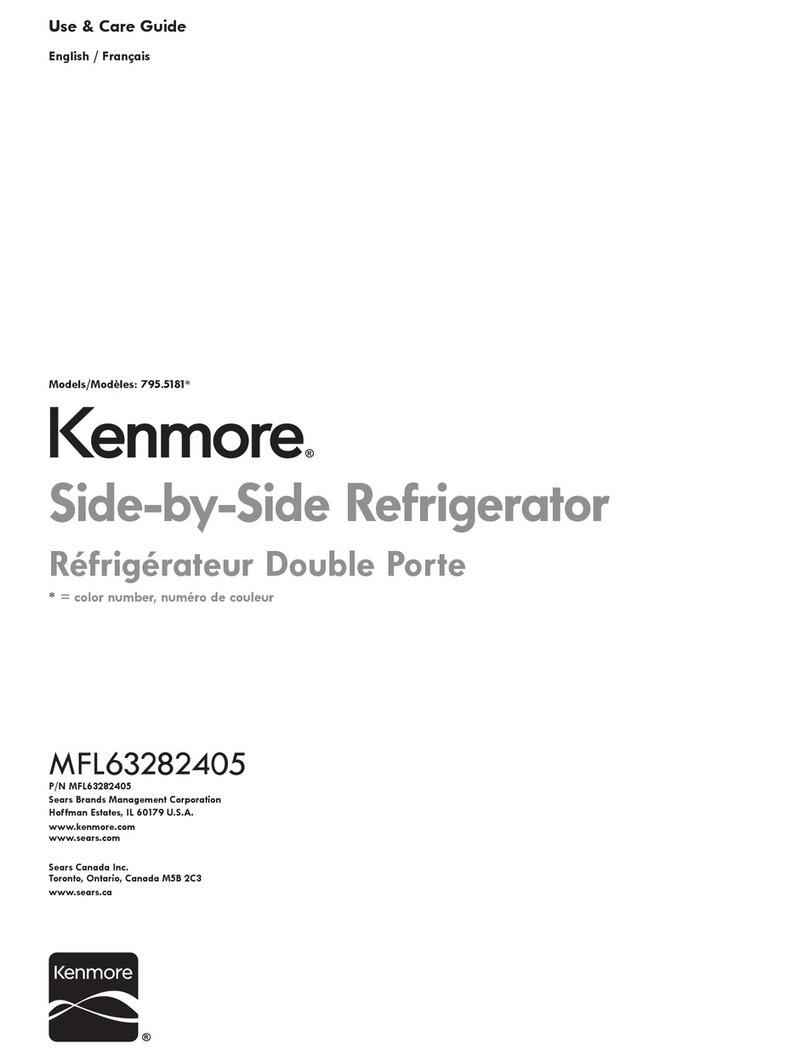 Kenmore 795.5181 Use & care guide