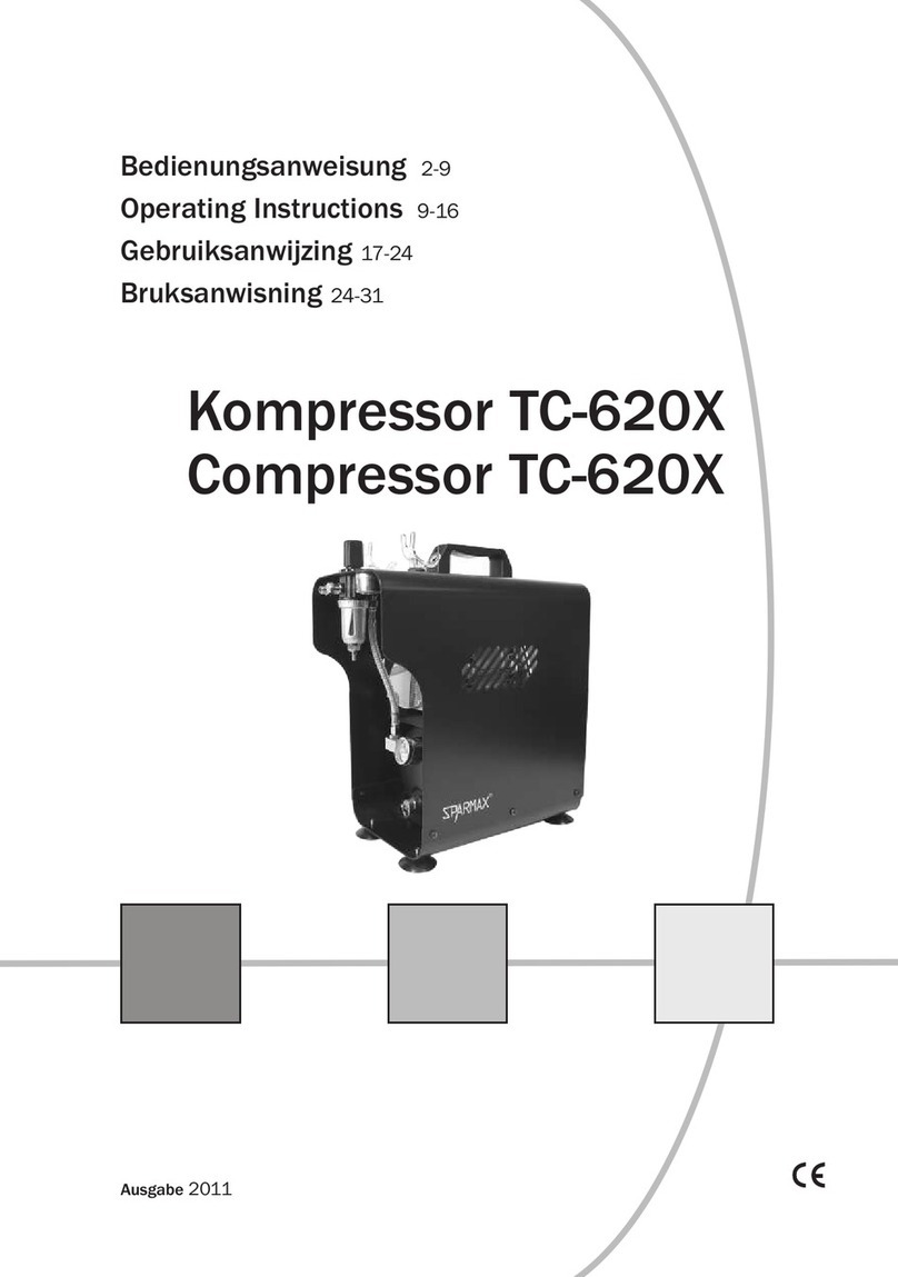 Sparmax TC-620X operating instructions