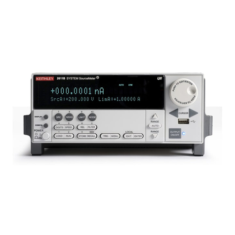 Keithley 2611B User manual