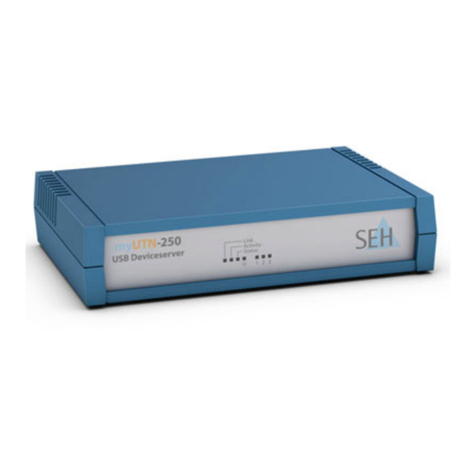 SEH myUTN-250 User manual