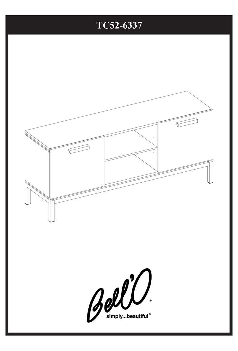 Bell'O TC52-6337 Assembly instructions