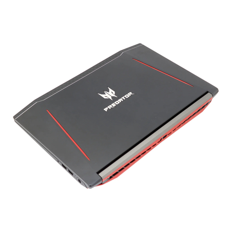 Acer Predator HELIOS 300 User manual