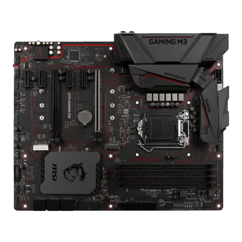 MSI Z270 gaming M3 User manual MSI Z270 gaming M3 User manual