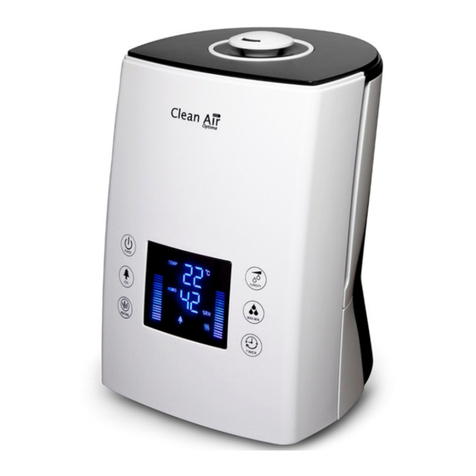 cleanAIR CA-606 User manual