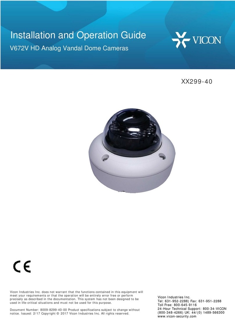 Vicon V672V Operating instructions