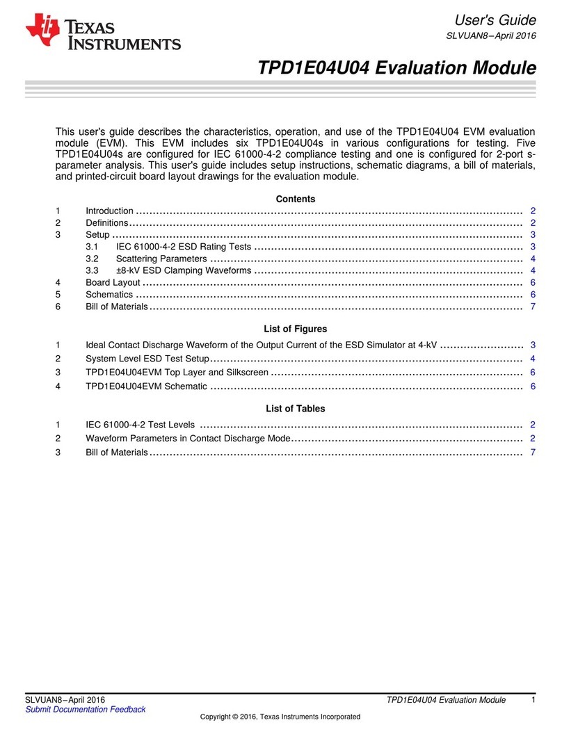 Texas Instruments TPD1E04U04 User manual