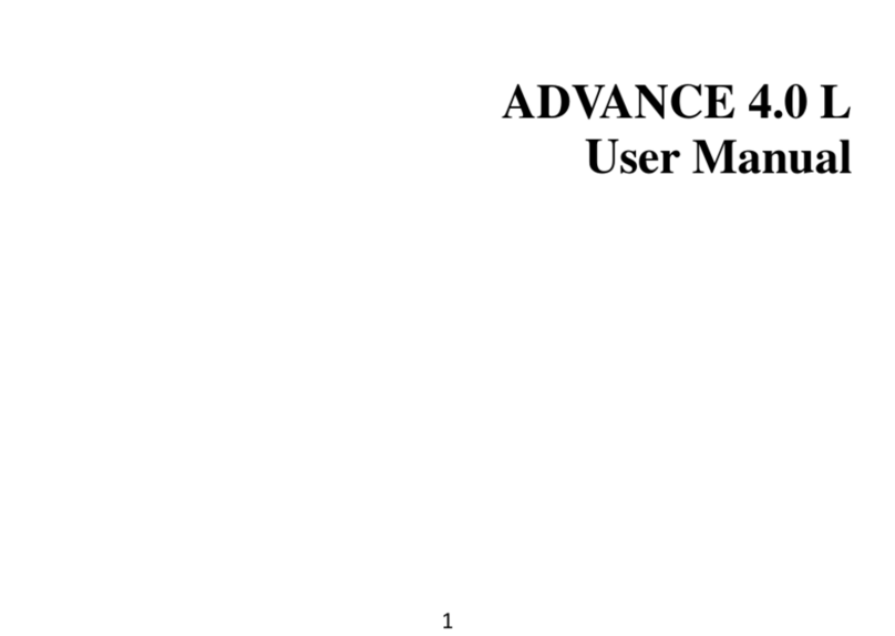 Blu ADVANCE 4L User manual