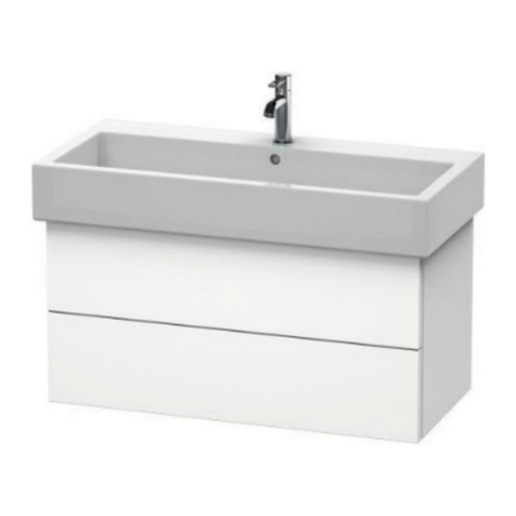 DURAVIT Delos DL 6321 User manual DURAVIT Delos DL 6321 User manual