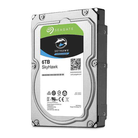 Seagate SkyHawk ST6000VX001 User manual Seagate SkyHawk ST6000VX001 User manual