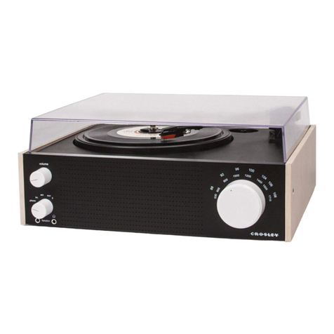 Crosley CR6023A instruction manual