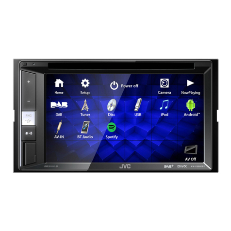 JVC KW-V255DBT User manual
