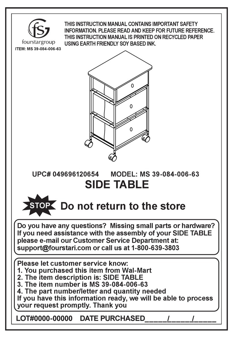 FourStarGroup MS 39-084-006-63 Assembly instructions FourStarGroup MS 39-084-006-63 Assembly instructions
