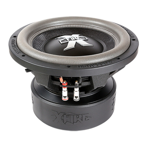 XFIRE AUDIO XMF121 XTREME User manual