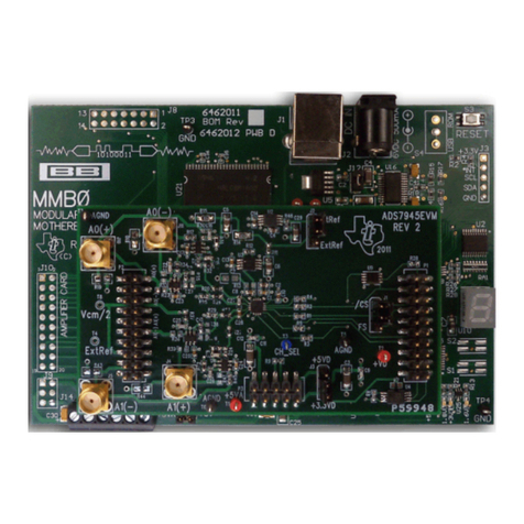 Texas Instruments ADS794xEVM User manual