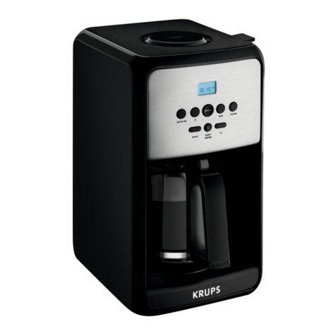 Krups Savoy EC312 User manual