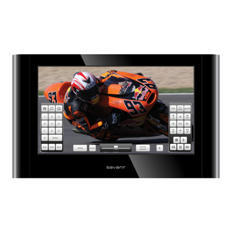 Savant TTV-2018 Quick reference guide