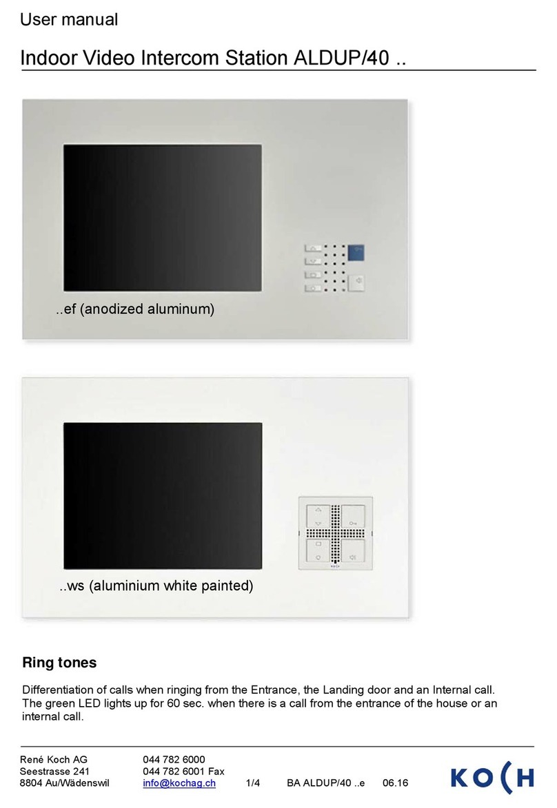 Koch ALDUP/40 Series User manual