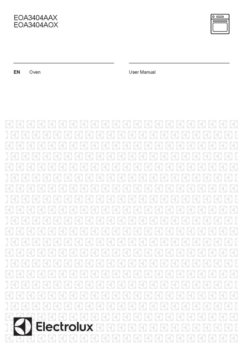 Electrolux EOA3404AAX user manual